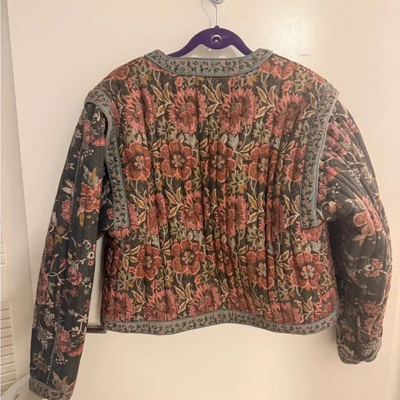 Sea New York Quilted Floral Jacket – Size Large - Picture 4 of 5